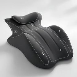 prone sleeping pillow with memory foam for waist and neck support