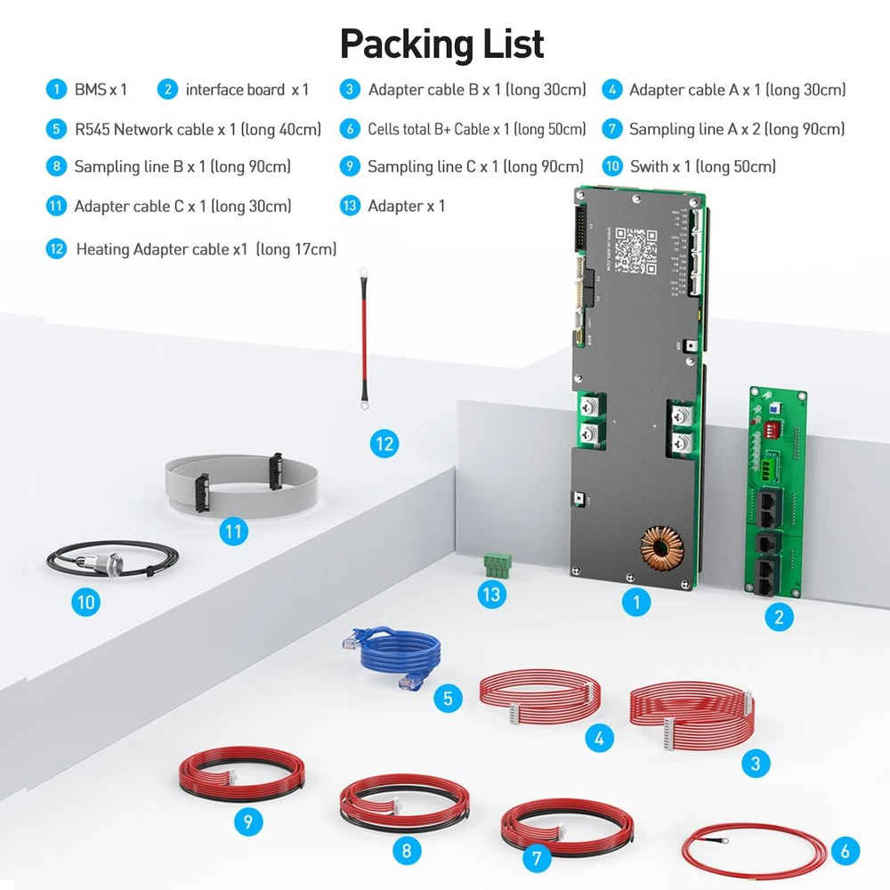 Smart Battery Management System For 24V And 48V Lithium And Lifepo4 Battery Packs 2