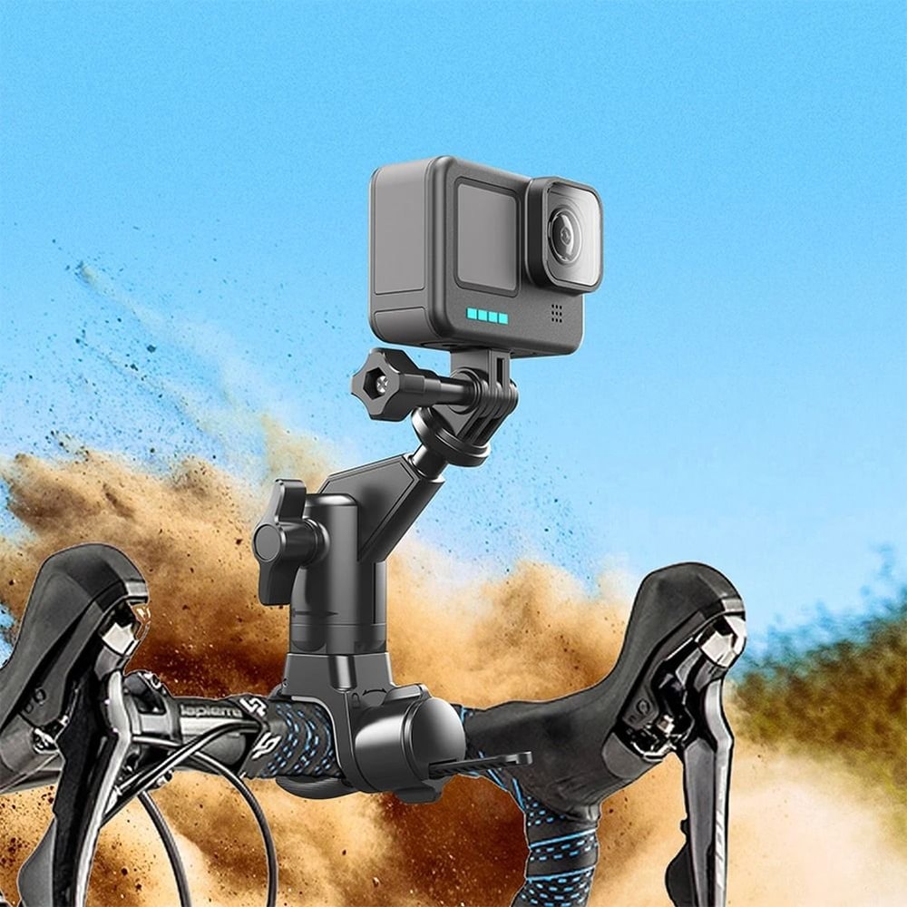 360 Degree Handlebar Camera Mount For GoPro Insta360 And DJI Universal Rotating Bike Motorcycle Bra 3