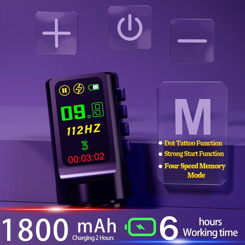 Wireless Tattoo Pen Kit For Permanent Makeup And Professional Tattooing 5