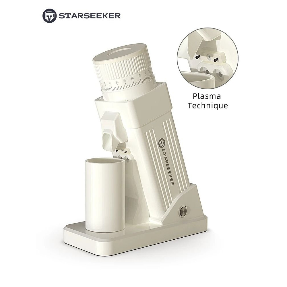 Electric Espresso Coffee Grinder With Stepless Fineness Adjustment And 55MM Burr 8