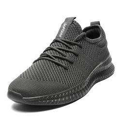mens lightweight breathable sneakers for casual wear and walking