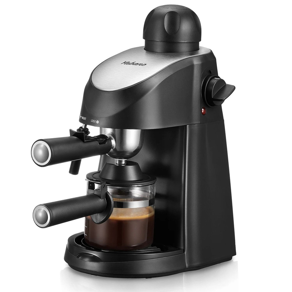 Compact Espresso And Cappuccino Machine With Milk Frother 4