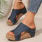 Womens Summer Wedge Sandals With Elegant Slip On Design 3