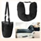 Portable Self Filling Travel Neck Pillow With Refillable Support Cushion 1