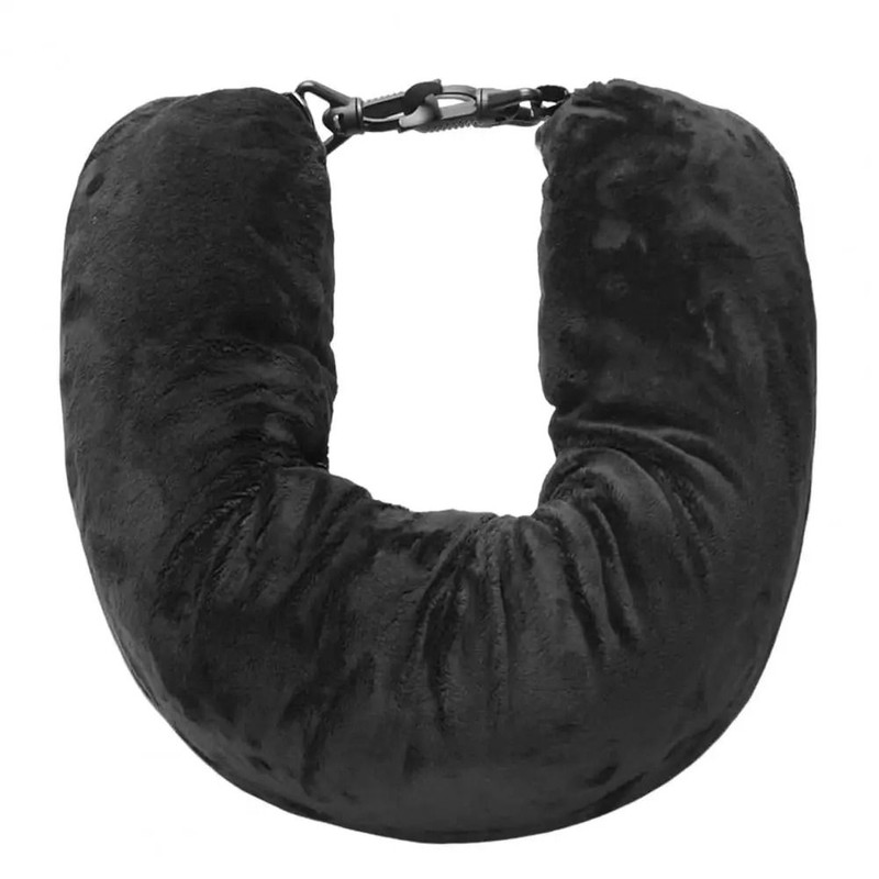 Portable Self Filling Travel Neck Pillow With Refillable Support Cushion 6