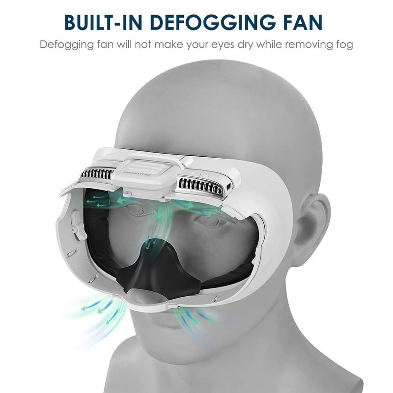 Mist Removal Fan For Quest 3 With Facial Ventilation And Anti Fog Design 2