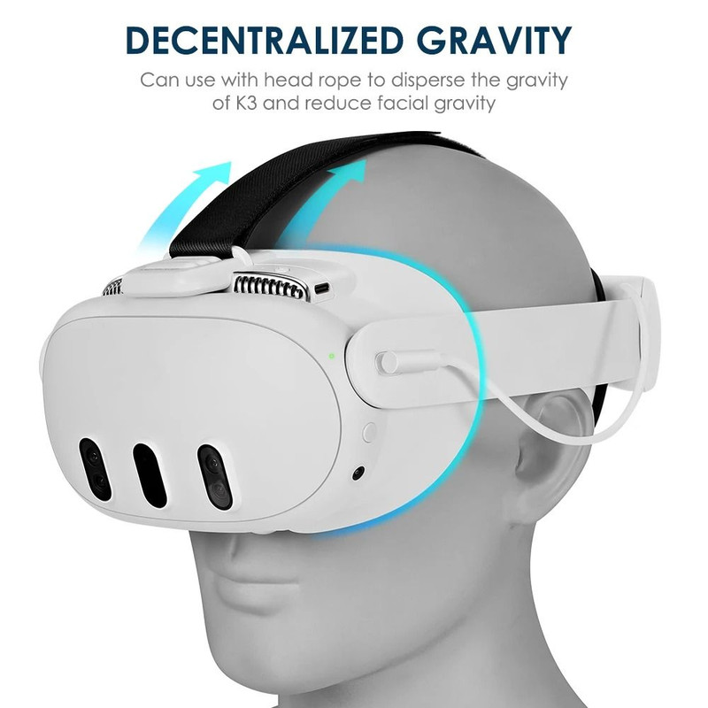 Mist Removal Fan For Quest 3 With Facial Ventilation And Anti Fog Design 4