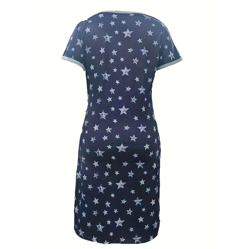 3 In 1 Maternity Nursing Nightgown For Labor Delivery And Breastfeeding 1