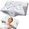 Cervical Support Pillow With Non Collapse Memory Foam For Neck Relief 3