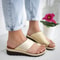 Womens Orthopedic Platform Sandals With Bunion Support And Flat Sole Comfort 4