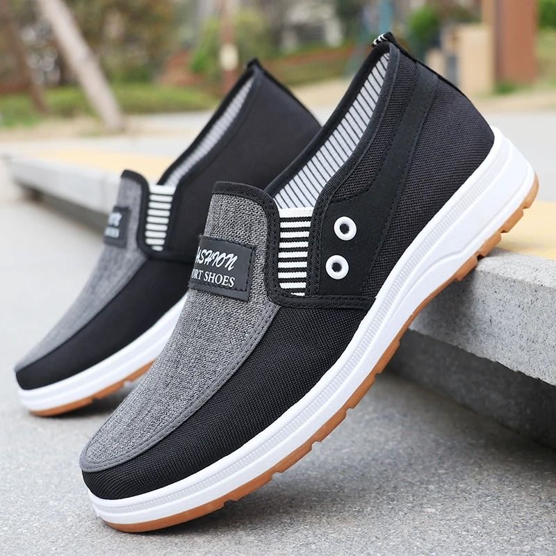 Mens Lightweight Knitted Running Shoes With Breathable Non Slip Sole 4