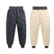 Boys Thick Fleece Cotton Winter Pants With Lamb Wool Lining For Cold Weather 1