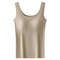 Cooling Ice Silk Seamless Tank Top With Chest Support And Wide Straps For Women 9