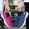 Lightweight Soft Soled Breathable Women Trainers Comfortable Non Slip Flex Sneakers 0