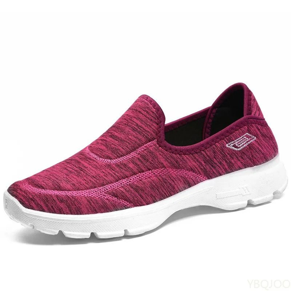 Lightweight Soft Soled Breathable Women Trainers Comfortable Non Slip Flex Sneakers 2