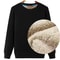 Men Thermal Fleece Pullover Thick Warm Crewneck Sweatshirt For Winter 3