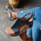 Women Non Slip Wedge Sandals Platform Summer Casual Comfort Shoes 4