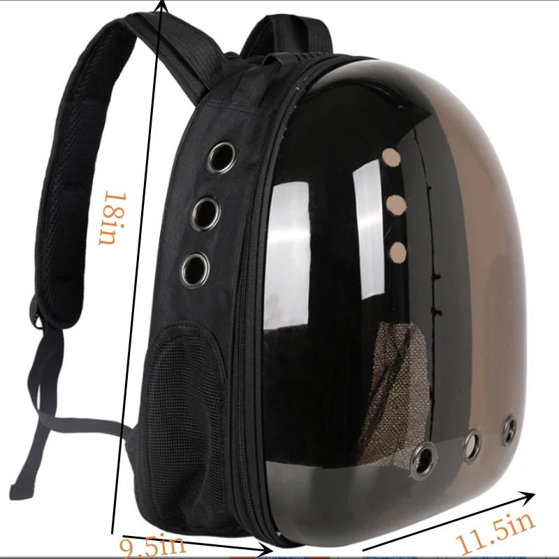 Transparent Bubble Pet Backpack Carrier For Cats And Small Dogs Space Capsule Travel Pack 4