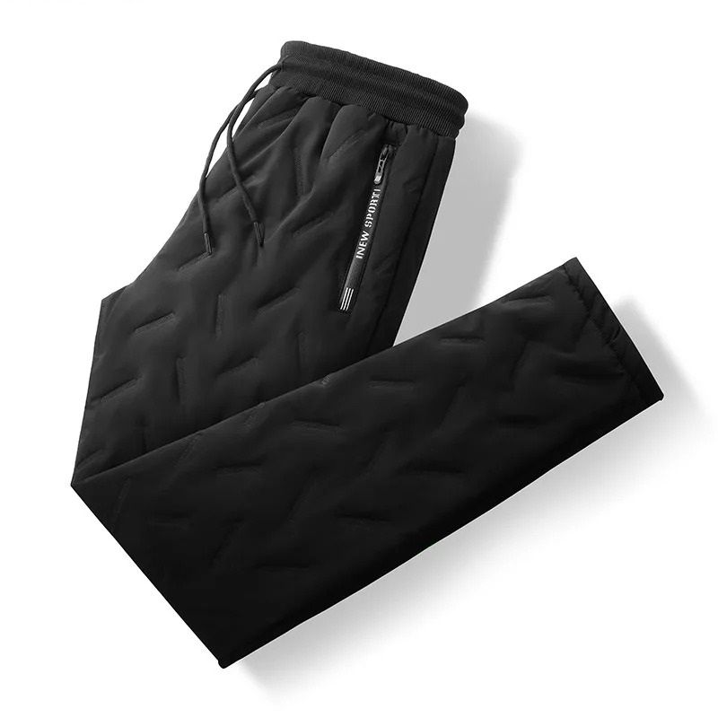 Men Waterproof Insulated Cotton Padded Winter Pants For Ski Hiking And Cold Weather 1