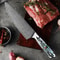 8 Inch Damascus Steel Chef Knife With Abalone Shell Handle Professional Kitchen Blade 0