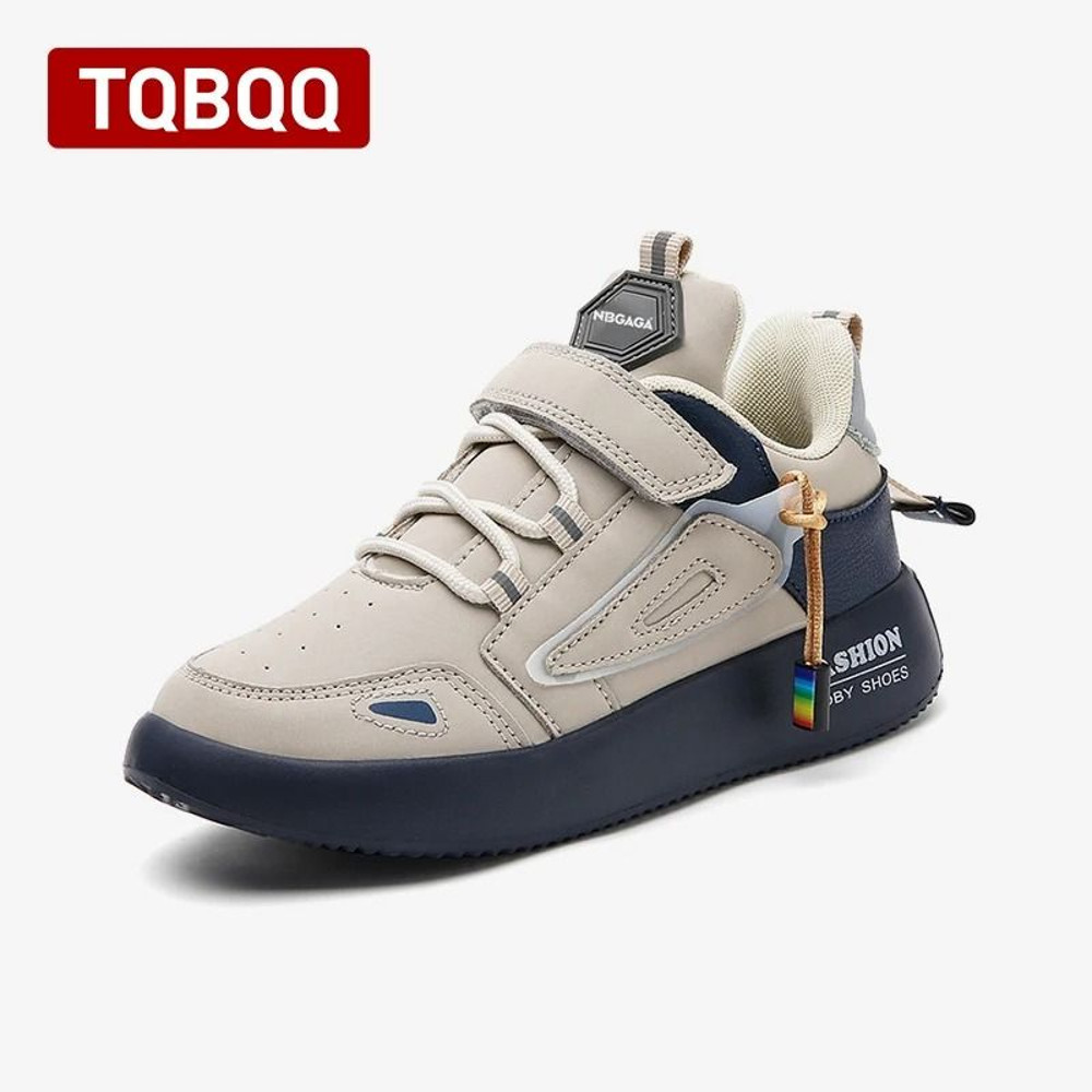 Kids Lightweight Casual Sports Sneakers For Boys Low Top Breathable Shoes 1