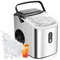 Compact Countertop Ice Maker With Fast 6 Minute Cycle And Auto Cleaning Function 0