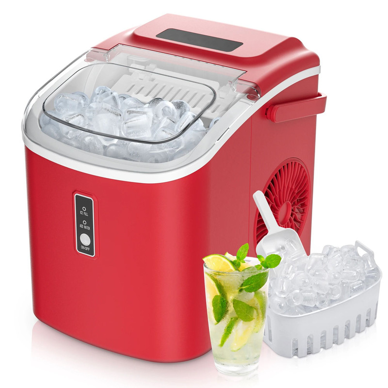 Compact Countertop Ice Maker With Fast 6 Minute Cycle And Auto Cleaning Function 10