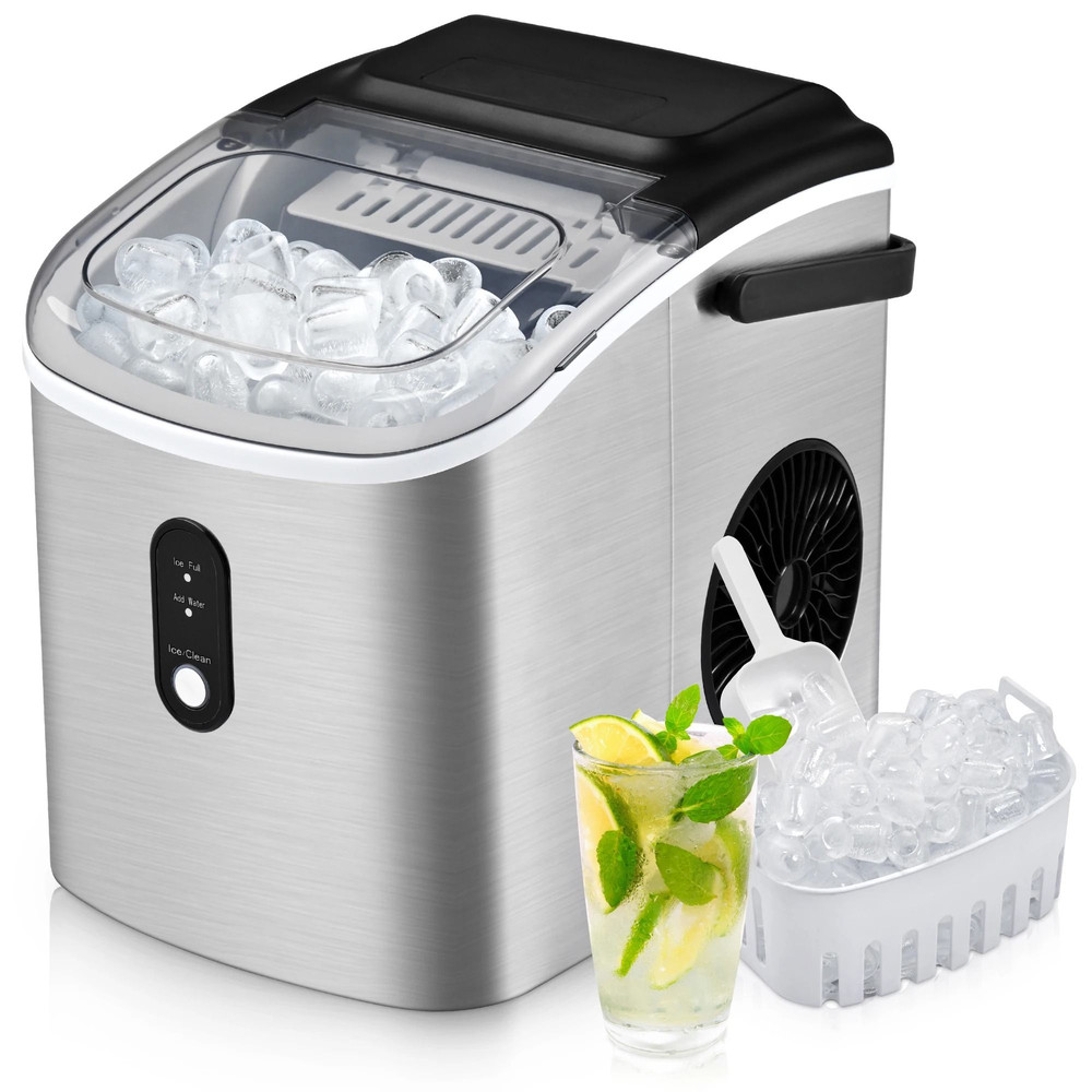 Compact Countertop Ice Maker With Fast 6 Minute Cycle And Auto Cleaning Function 11