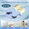 Ergonomic Memory Foam Cervical Pillow With Ice Silk Cover For Neck Pain Relief 2