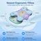 Ergonomic Memory Foam Cervical Pillow With Ice Silk Cover For Neck Pain Relief 4