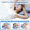 Ergonomic Memory Foam Cervical Pillow With Ice Silk Cover For Neck Pain Relief 5
