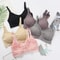 3pcs Breathable Cotton Maternity Nursing Bra Set With Easy Access And Seamless Comfort 2