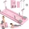 Adjustable Pilates Push Up And Core Training Board With Resistance Bands For Home Workouts 0