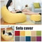 Cotton Linen Bean Bag Chair Cover Unfilled Pouf Ottoman Floor Lounger 3