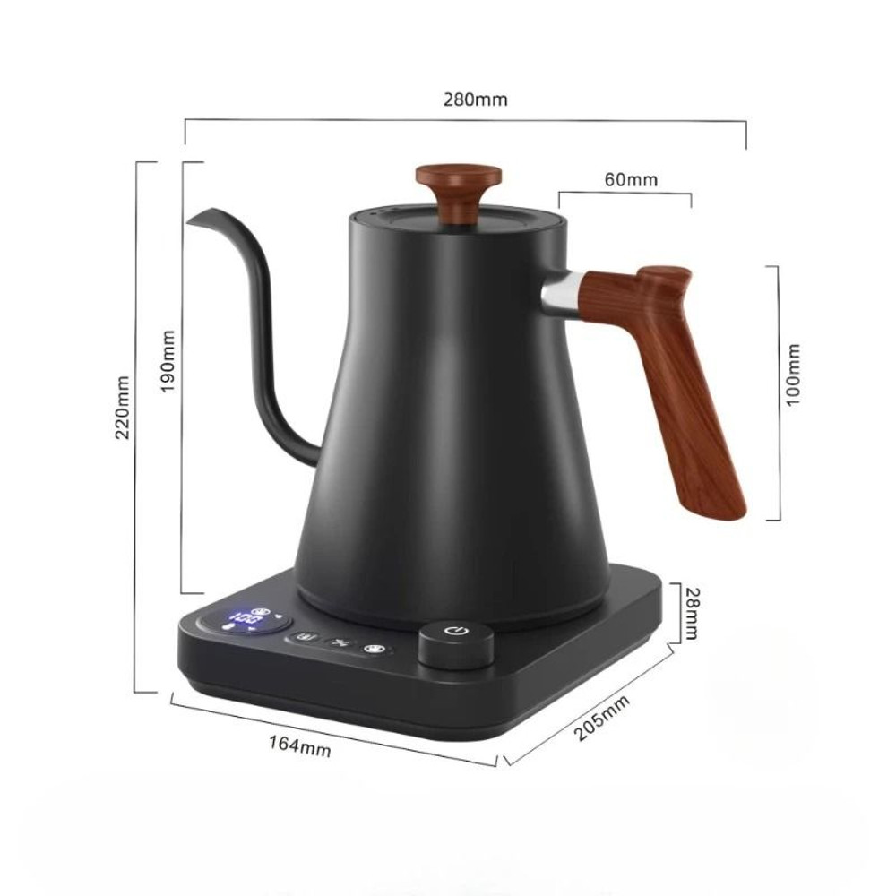 Smart Electric Gooseneck Kettle With Precision Temperature Control For Coffee Tea And Baby Formula 1