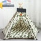 Cozy Pet Teepee Tent With Cushion And Blackboard For Cats And Small Dogs 10