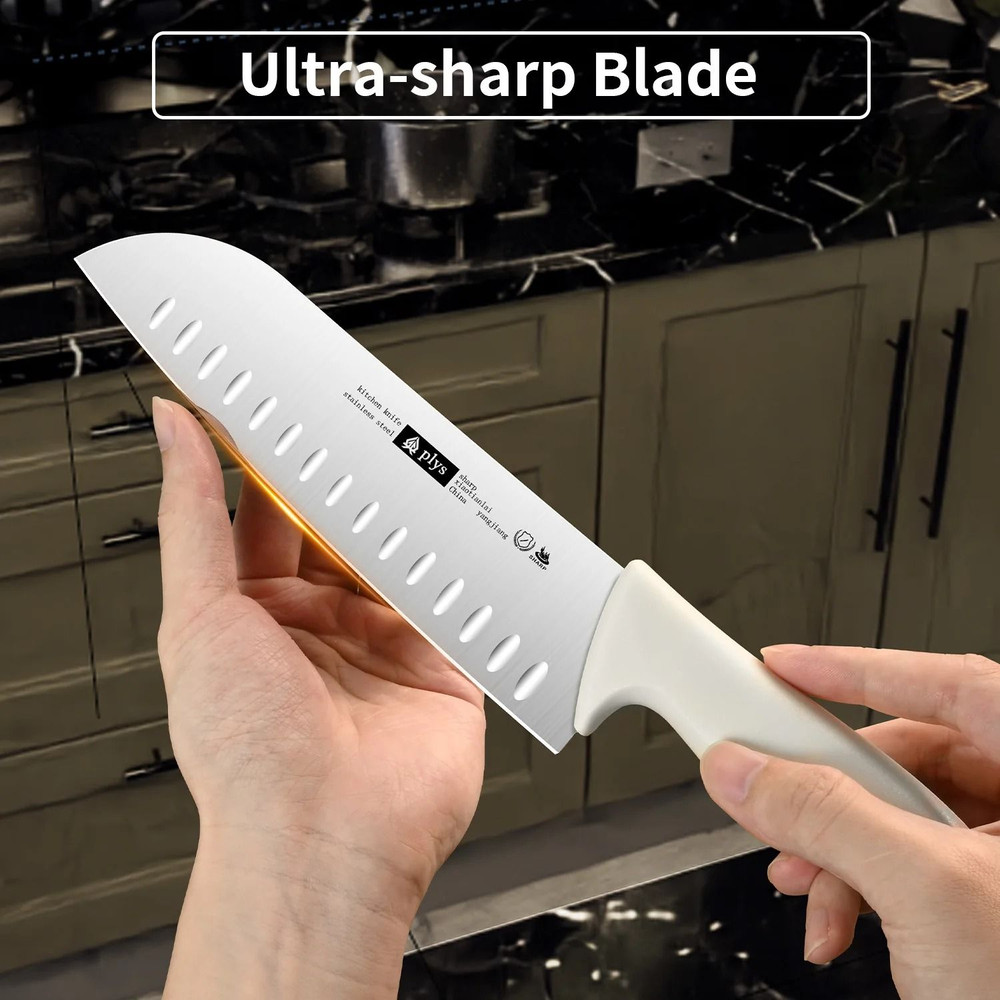 Precision Stainless Steel Chef Knife For Home Kitchen Cooking 0