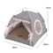 Foldable Cat Tent Bed For Small Pets With Breathable Summer Design 6