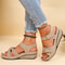 Womens Elegant Summer Wedge Sandals For Casual And Party Wear 7