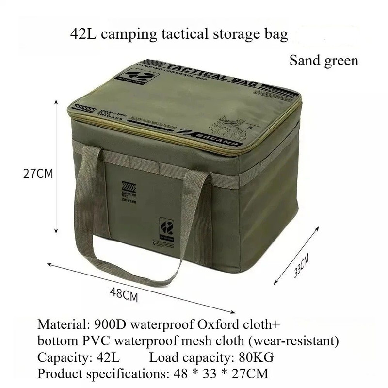 Large Capacity Folding Outdoor Storage Box For Camping And Travel 6