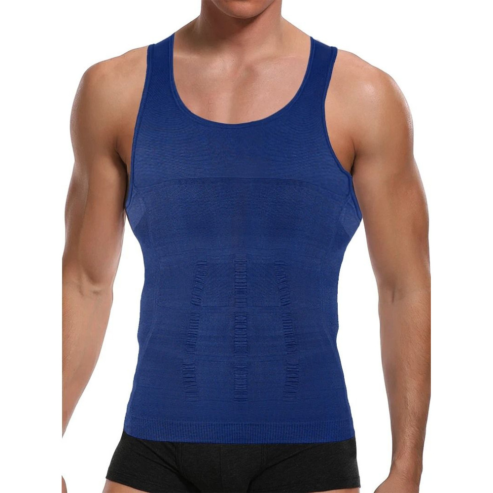 Mens Compression Shaper Vest For Slimming And Workout Support 8