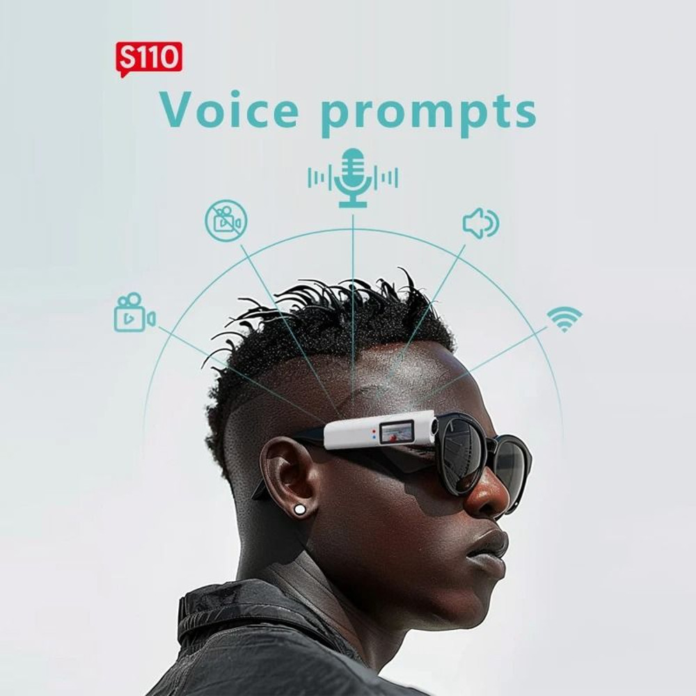 Smart 4K Video Recording Glasses With BuiltIn Camera And WiFi Connectivity 4