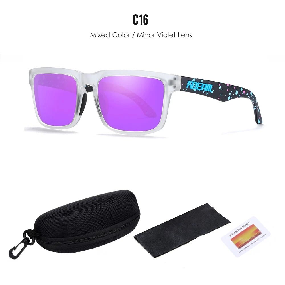 Unisex Polarized Sunglasses For Outdoor Style And Eye Protection 5