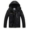 Mens Heavy Duty Winter Parka With Fur Hood And Windproof Warm Lining 4