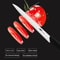 Ceramic Kitchen Knife Set With Peeler And Protective Sheaths For Precision Cutting 2
