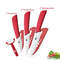 Ceramic Kitchen Knife Set With Peeler And Protective Sheaths For Precision Cutting 15