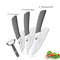 Ceramic Kitchen Knife Set With Peeler And Protective Sheaths For Precision Cutting 16