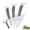 Ceramic Kitchen Knife Set With Peeler And Protective Sheaths For Precision Cutting 16
