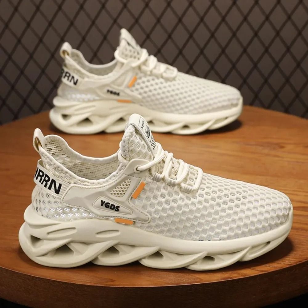 Mens Mesh Sneakers For Summer With Breathable Lightweight Comfort And Outdoor Grip 3